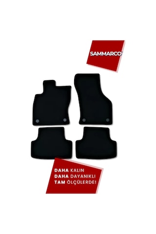 Volkswagen Golf 8 Otomatik 2022 Halı Paspas Velur Paspas Kumaş Paspas Oto Paspas