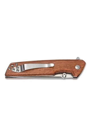 Böker Magnum Slim Brother Wood Kamp Çakı Kahverengi