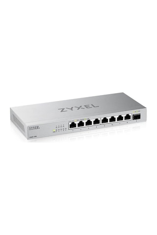 Sheronshop 8-port 2.5g Multi-gig Unmanaged Switch 1x 10g Sfp+ Masaüstü Veya Duvar Montajı 11