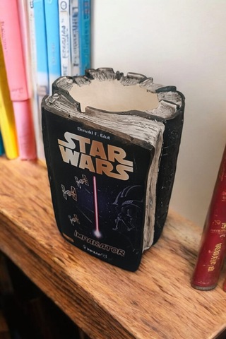 Star Wars Kitabı Şeklindeki Kalemlik 10x8 Cm