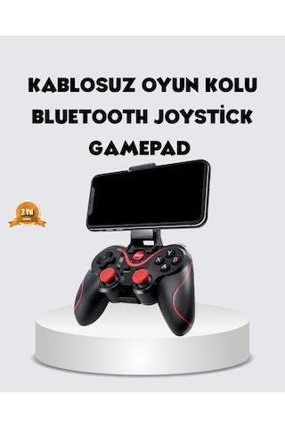 Northcity Kablosuz Bluetooth Gamepad - Tek Cihaz Destekli, Ergonomik Oyun Kumandası