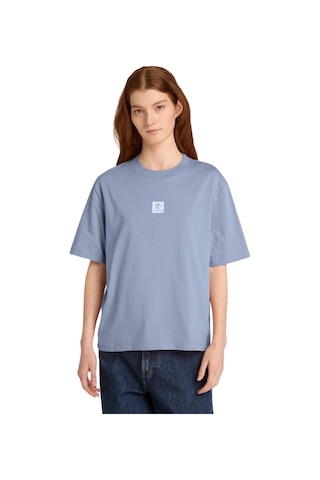 B0a5rzxb881-r Timberland Stack Logo Short-sleeve Tee Kadın T-shirt Mavi B0a5rzxb881-r Mavi