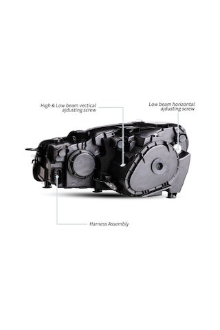 Autogp Vw Golf 6 Ön Far Lambası 8,5 Dizayn Led 2009 / 2013
