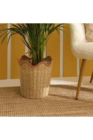 Karaca Home Shalia Dekoratif Sepet Saksı 30x29 Cm