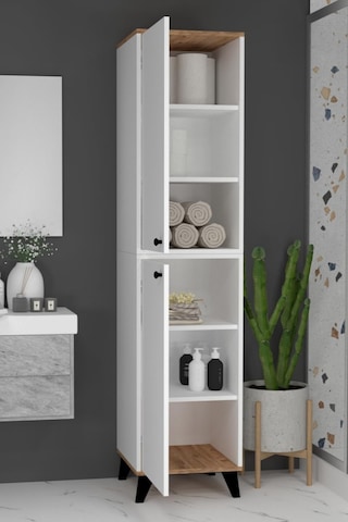 Balım İki Kapaklı Modern Banyo Dolabı Çok Renkli