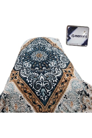 Merinos Fashion Çift Kişilik Vizon Battaniye 200x240 -azul Petro