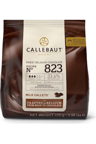 Callebaut 823 Sütlü Damla 400 G