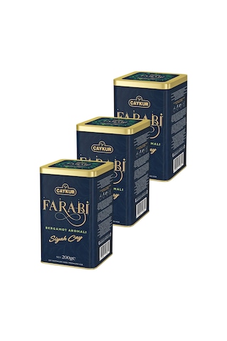 Farabi Çayı Bergamotlu 200 Gr. Üçlü Paket
