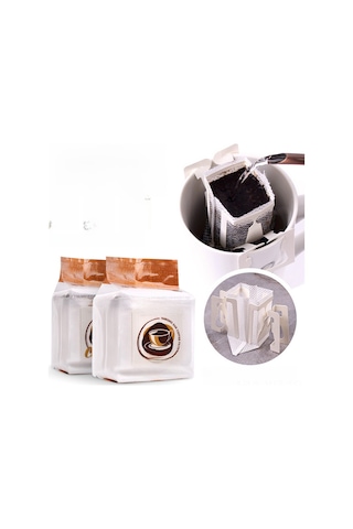 Wezone Japon Malzeme Gıda Seviyesi Filtre Kağıdı, 50 Adet Boş Paketli El Filtreli Kahve Çekirdek Torbası, Pratik Ve Sağlıklı Kahve Hazırlama Diğer