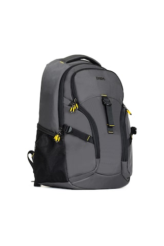 Dada Motorcu Sırt Çantası Gri 14-15,6 İnç Laptop Bölmeli Su Geçirmez Kumaş Dada 10 Gri