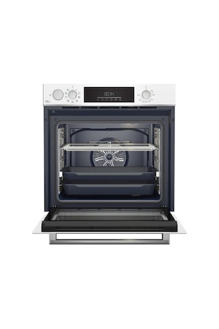 Beko BFC 631 B - BOCD T 6510 EB - BDE 6062 B Buhar Destekli Beyaz Ankastre Set
