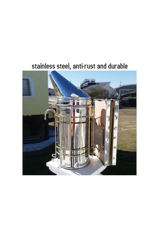 Mufunye Inox Uçlu Arı Kovan Duman Makinesi Yf2056 - 28.5cm Boyut, 782g Ağırlık