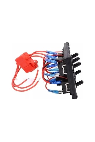 5'li ON-OFF Toggle Switch Panel - Çakmaklık Çıkışlı