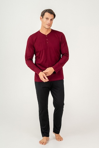 Arnetta Erkek Bordo Pijama Takımı Ar3694-s-v3 Kırmızı