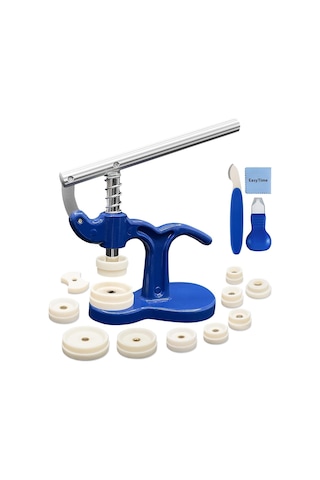 18 Mm İle 50 Mm Arası Ölçüler İçin Saat Tamir Pres Takımı 16 Parça Pil Değişimi İçin Kasa Açma Manivelası Ve Kasa Kapatma Aparatı Diğer