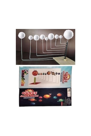 Artlantis Güneş Sistemi Modeli 1 Paket Gezegenler Sistemi Strafor Köpük Top Maket Deney Okullar Için Öğretici Genel