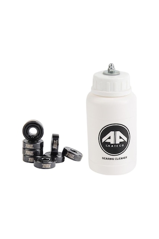 Kaykay Rulmanlar Temizleme Kiti Rulmanlar 608 Rs Rulmanlar İle Temizleyici Beyaz - Siyah