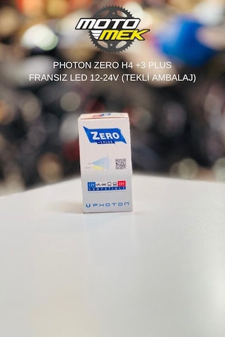Photon Zero H4 +3 Plus Fansız Led 12v-24v Tekli Ambalaj
