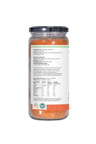 Organik Bebek Tarhanası 400 G +6 Ay Pestisit Raporlu