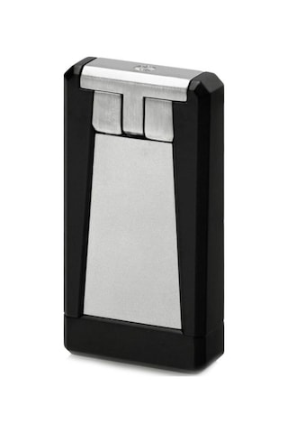Stealth Tek Torch Pürmüz 1 Siyah-gümüş Puro Çakmağı