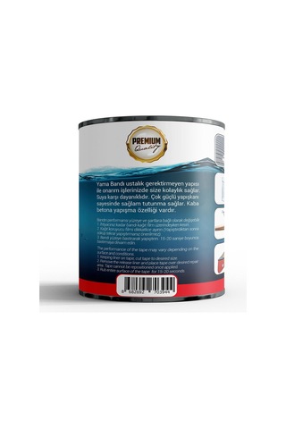 Boss Tape Suya Dayanıklı Depo Boru Hortum Yama Bandı 48Cmx1,2Mt