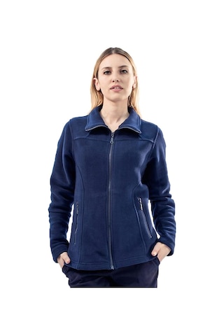 Şensel, Kadın Polar Mont, Lacivert -99E345- Fermuarlı, Outdoor