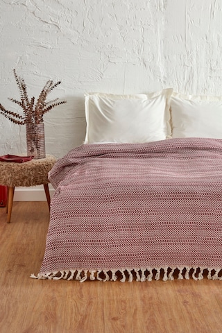 Karaca Home Levi Bordo Çift Kişilik Pike Bordo