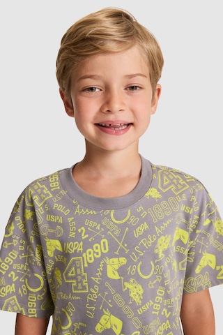U.S. Polo Assn. Erkek Çocuk Gri Tişört 50327032-vr024