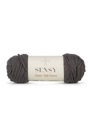 Premium Super Soft Saver El Örgü Ipi Hırka Kazak Ip Şal Bere Ipliği Ev Dekorasyon Ipi Koyu Gri