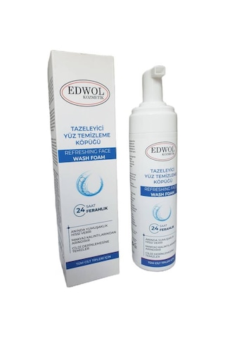 Edwol Tazeleyici ve Nemlendirici Yüz Temizleme Köpüğü 200 ML