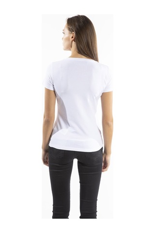TRUSSARDI Kadın T'shirt TRRD003855 Beyaz
