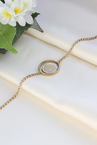 Çeyrekli Minimal Çelik Bileklik Çok Renkli