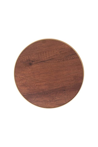 Begüsa Mantar Yan Sehpa - Antik / Siyah Antik / Siyah