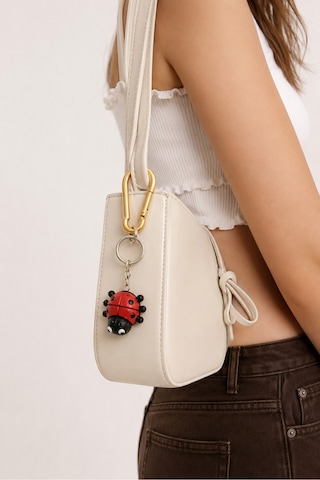Tarzını Seç Tarzınıseç 3d Ladybug Anahtarlık Charm Çok Renkli