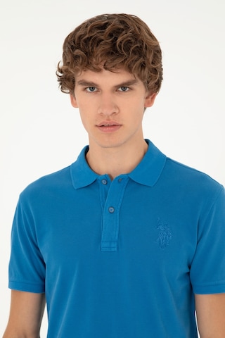 U.S. Polo Assn. Erkek Slim Fit Polo Yaka Saks Basic Tişört 50294207-VR045