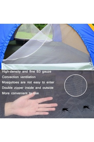 Prestigegoods Çift Kişilik Mavi Plaj Çadırı, Otomatik Hızlı Kurulum, Yağmur Ve Güneşe Dayanıklı Mavi