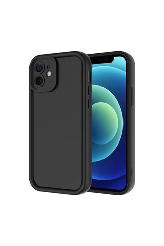 Apple Uyumlu iPhone 11 Kılıf Kamera Korumalı Zore Ananas Kapak Siyah