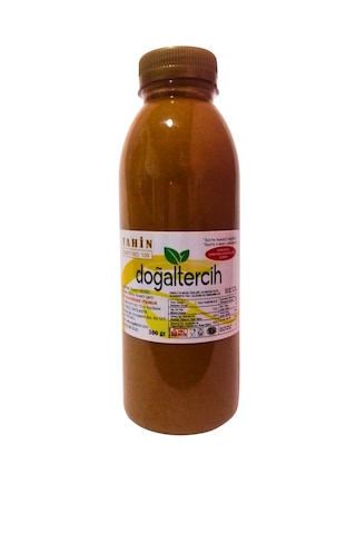 Doğaltercih Çifte Kavrulmuş Taş Değirmende Soğuk Sıkım Günlük Üretim Tahin 500 Gr