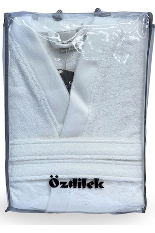 Özdilek Serenity Bathrobe Bornoz Beyaz M Beden Beyaz