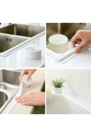 Su Sızdırmaz Geçirmez Bant Lavabo Küvet Kenar Bandı Mutfak Banyo