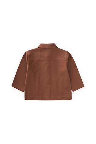 Cigit Gabardin Ceket 2-7 Yaş Kahve Kahve