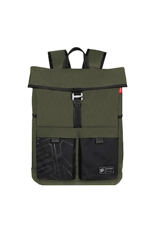 Skinarma Jager Serisi Naylon Scout Sırt Çantası Laptop Ve Aksesuar Bölmeli Yeşil Yeşil