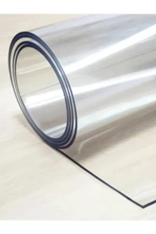1,2 Mm Pvc Masa Örtüsü, Şeffaf Masa Kaplaması, 70x150