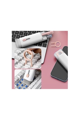 Çok Fonksıyonlu 7 In 1 Apple AirPods Uyumlu Klavye Ekran Kulaklık Temızleme Kıtı Evimdeyokyok