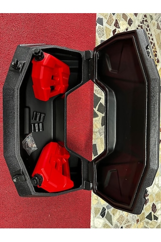 Arwic 180 Atv Çantası & 2 Adet Segway 5lt Benzin Bidonu Set Siyah