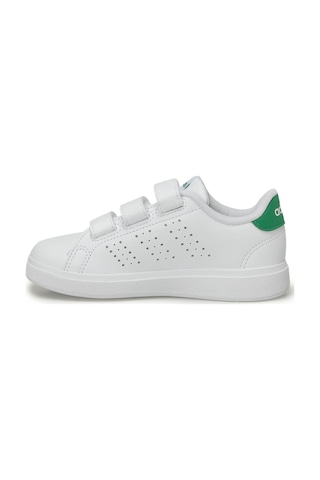Adidas Advantage Base 2.0 Cf C Beyaz Kız Çocuk Sneaker 000000000102047787 Beyaz - Yeşil
