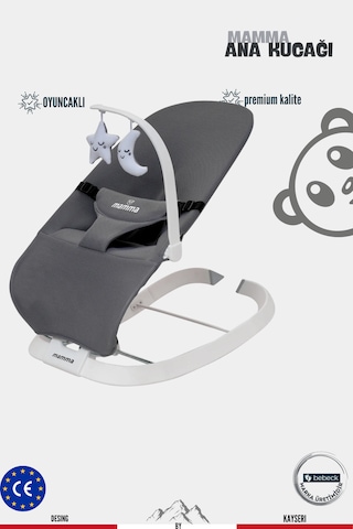 Mamma Shake Sleep Oyuncaklı 2in1 Sallanır Yaylanır Katlanır Ana Kucağı + Taşıma Çantası