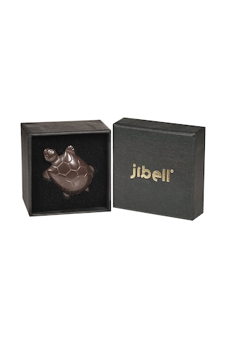 Jibell - Hakiki Kisamunsag Yeşim Taşlı Kolye Ucu Kahverengi