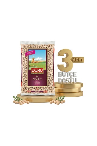 Duru İri Nohut 3x1 Kg