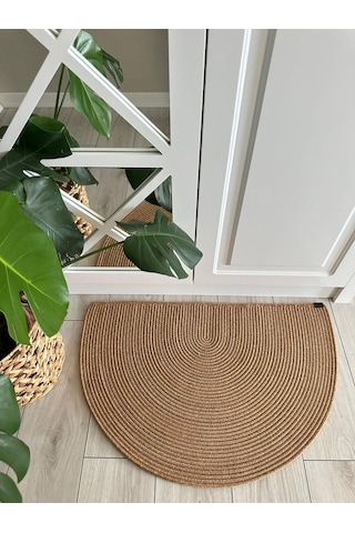 Jüt Hasır D Paspas, Kapı Önü Karşılama 50x80 -bej